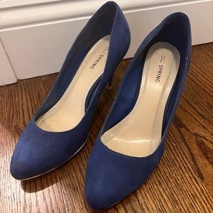 Pretty blue heels